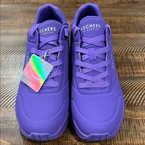 Skechers Vivid Purple Athletic Shoes
